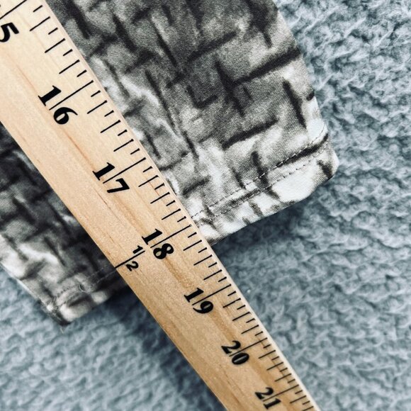 Easywear Chicos Womens Top 2 Large‎ Brown Tan Long Sleeve Pullover Shirt Stretch - Picture 8 of 8